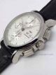 Swiss Copy IWC Schaffhausen Watch SS Black Leather  (6)_th.jpg